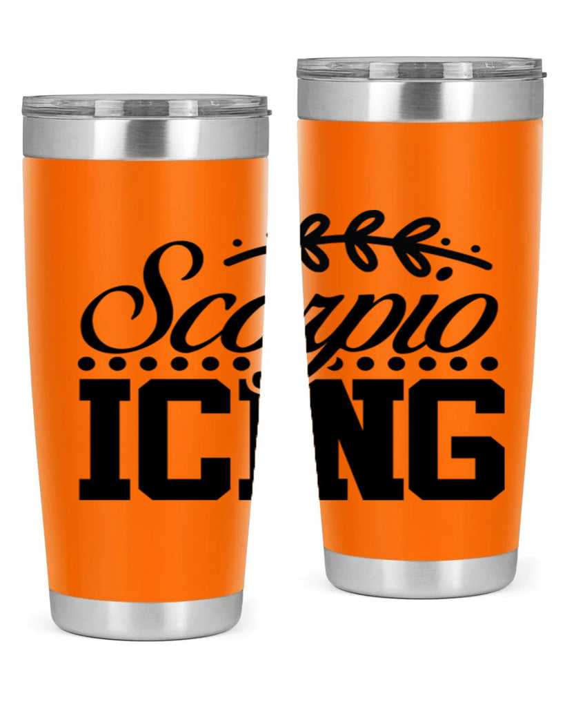 scorpio icing 442#- zodiac- Tumbler