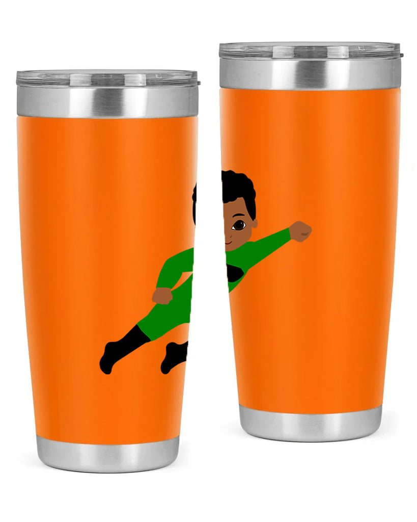 super kid 6#- black men - boys- tumbler