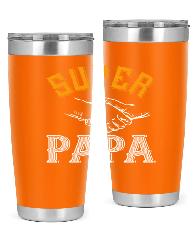 super papa 8#- grandpa - papa- Tumbler