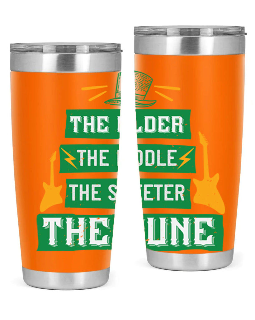 the older the fiddle the sweetrt the tune Style 9#- St Patricks Day- Tumbler
