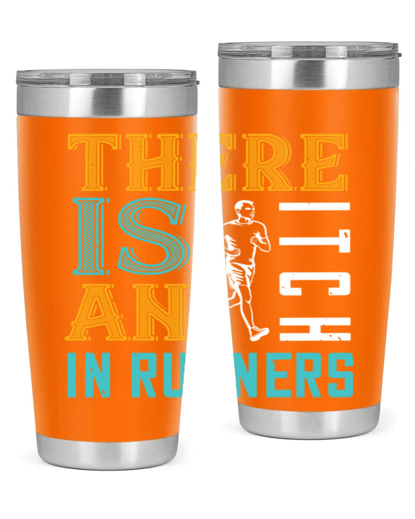 there is an itch in runners 9#- running- Tumbler