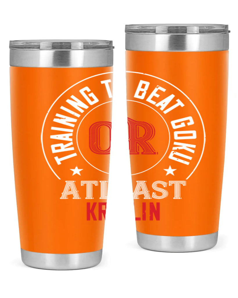 training to beat goku or atleast krillin 60#- gym- Tumbler