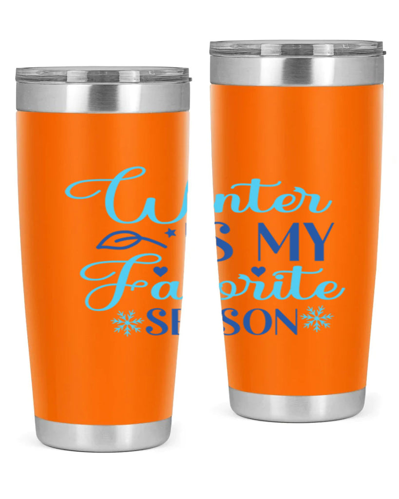 winter is my favorite season 511#- winter- Tumbler