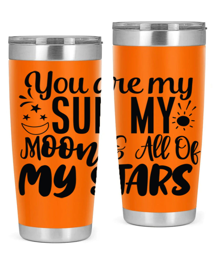 you are my sun my moon all of my stars 4#- family- Tumbler