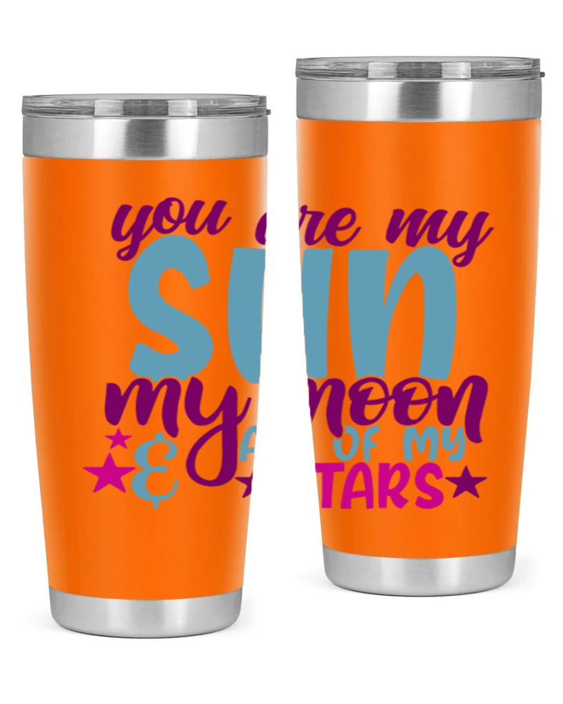you are my sun my moon all of my stars 6#- family- Tumbler