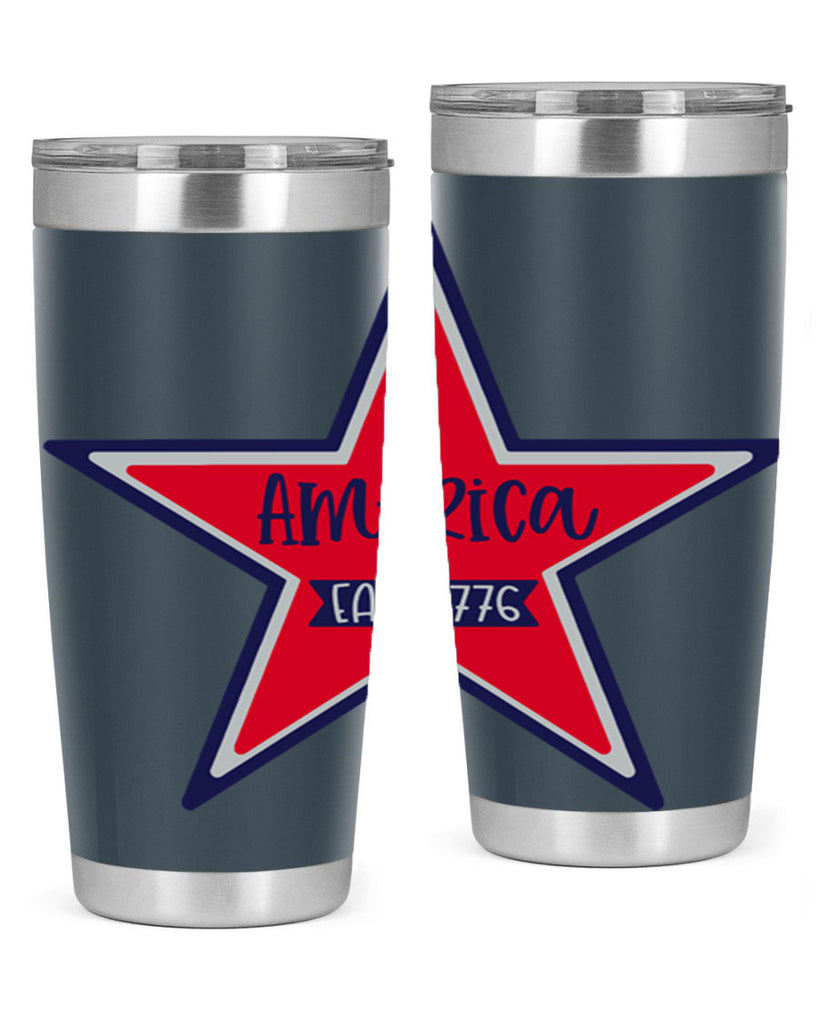 America East Style 144#- Fourt Of July- Tumbler