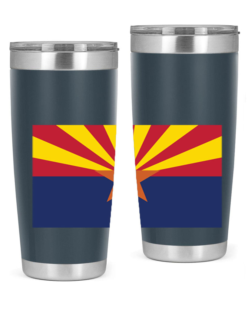 Arizona 49#- Us Flags- Tumbler