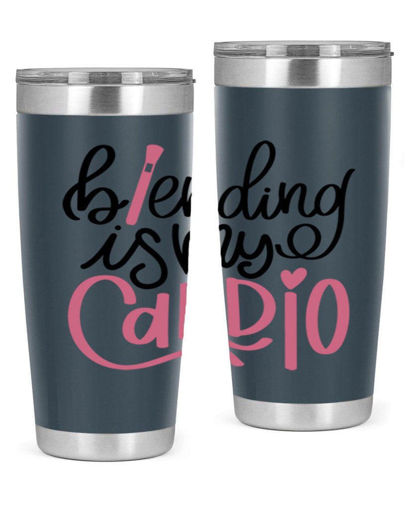Blending is my Cardio Style 130#- make up- Tumbler