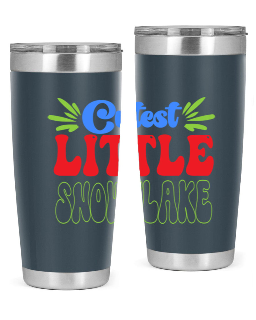 Cutest little snowflake 89#- winter- Tumbler