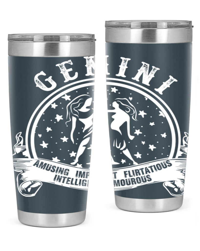 Gemini 10#- zodiac- Tumbler