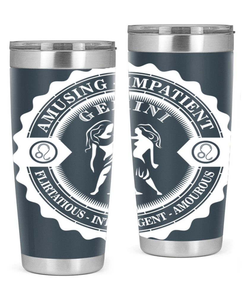 Gemini 12#- zodiac- Tumbler