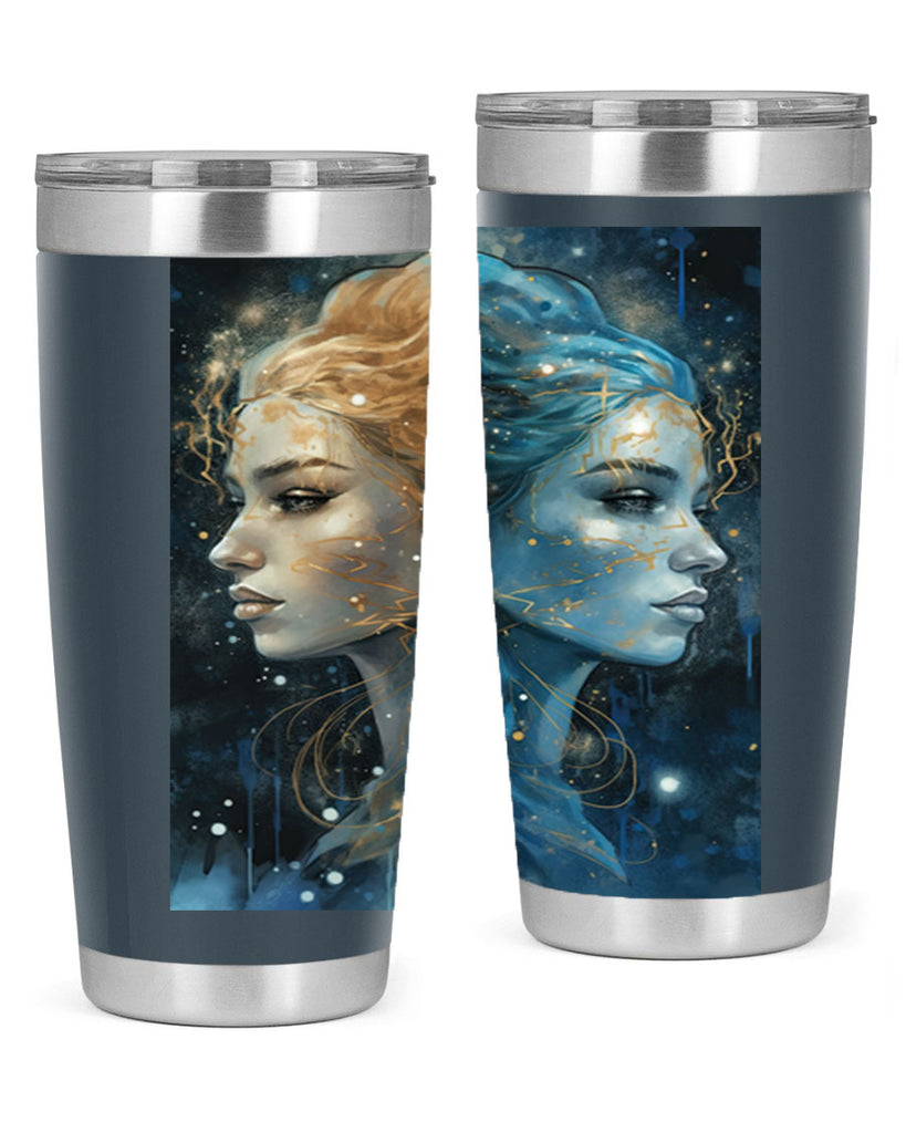 Gemini 56#- zodiac- Tumbler