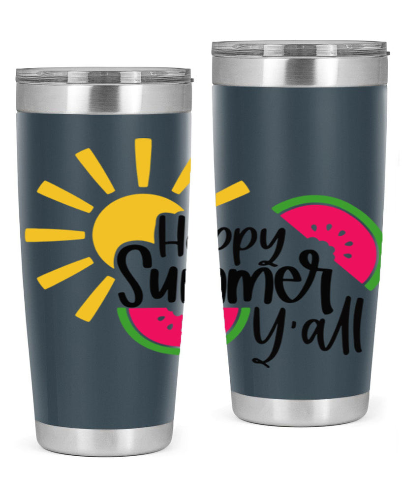 Happy Summer Yall Style 41#- summer- Tumbler