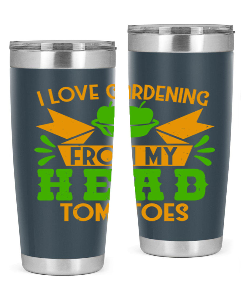 I love gardening from my head tomatoes 54#- farming and gardening- Tumbler