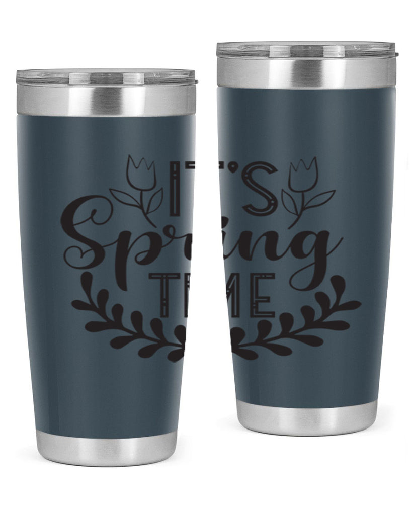 It's spring time281#- spring- Tumbler