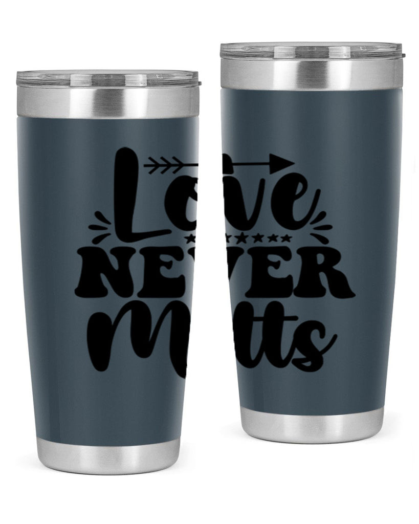 Love Never Melts 310#- winter- Tumbler