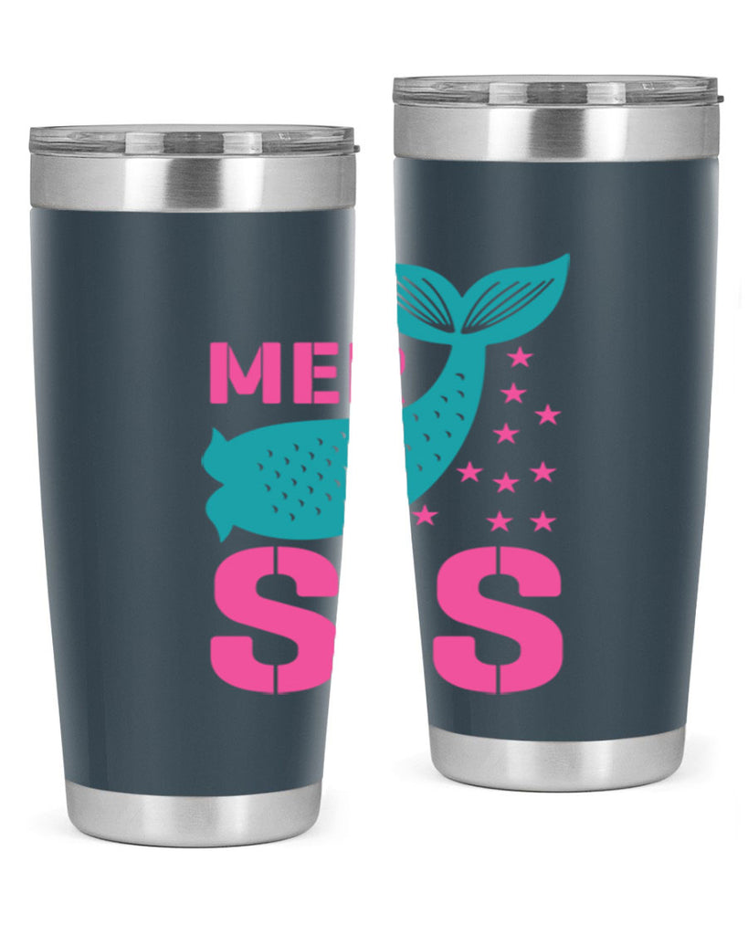 Mer Sis 345#- mermaid- Tumbler