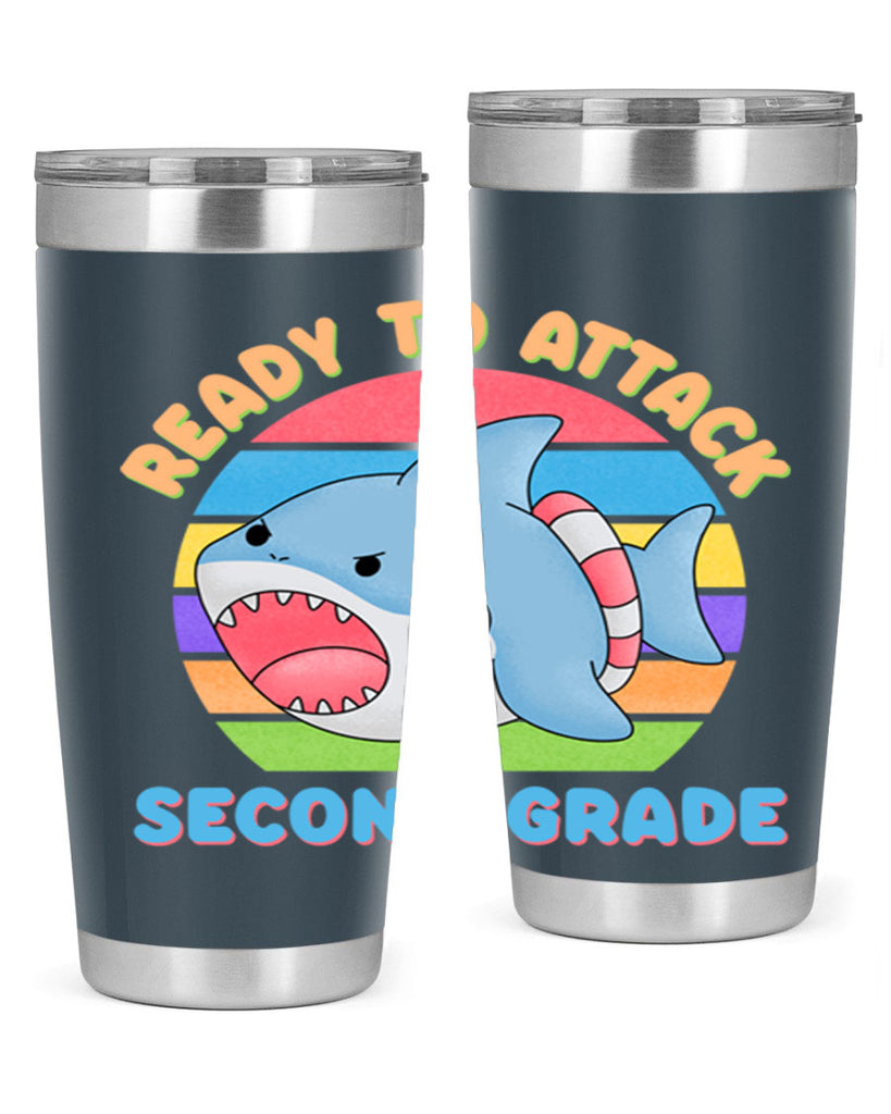 Ready to Attack 2nd Grade 19#- second grade- Tumbler
