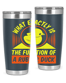 What exactly is the function of a rubber duck Style 10#- duck- Tumbler