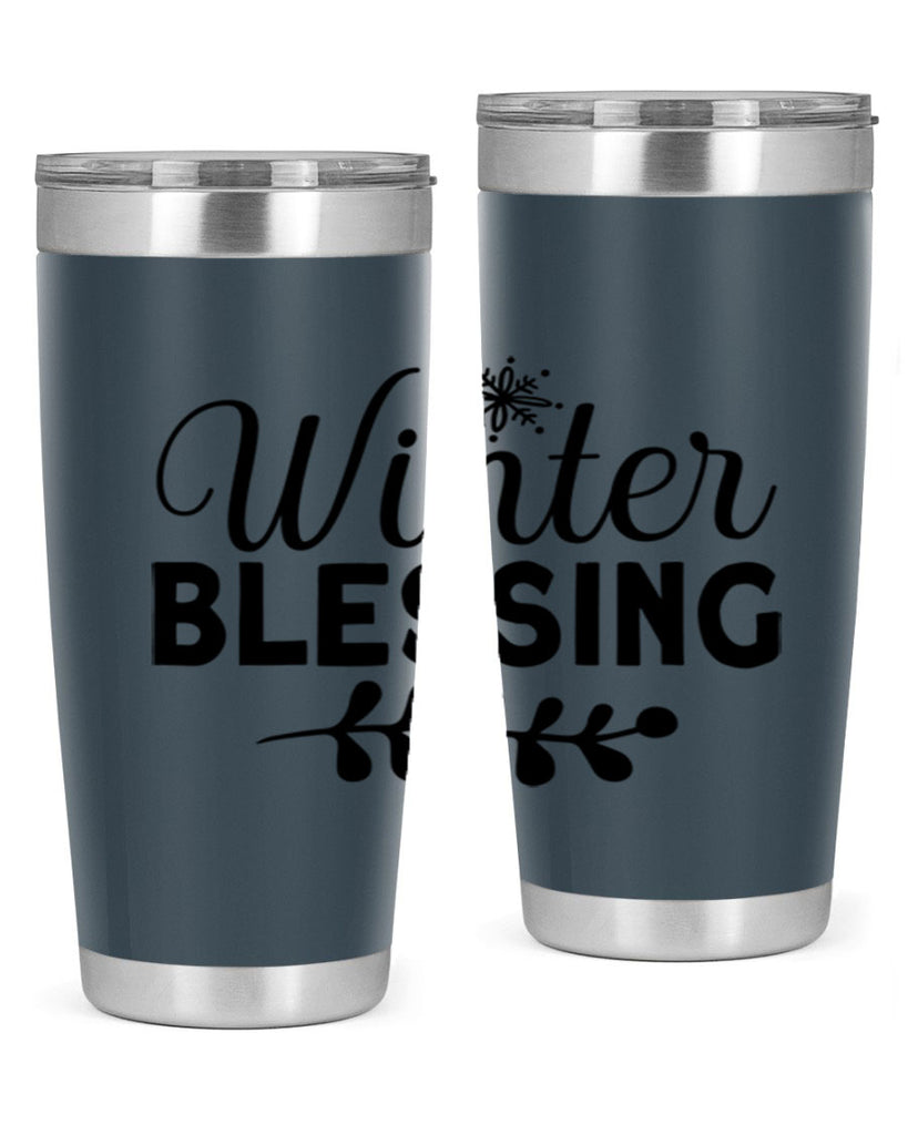 Winter Blessing488#- winter- Tumbler