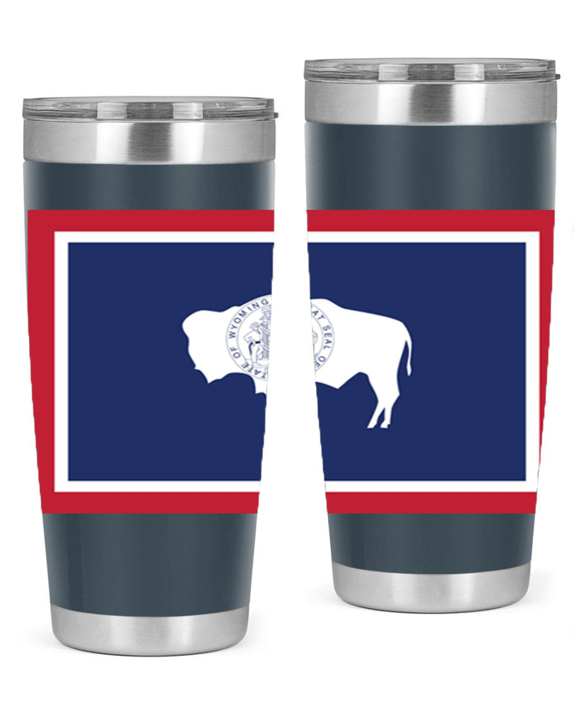 Wyoming 1#- stateflags- Tumbler