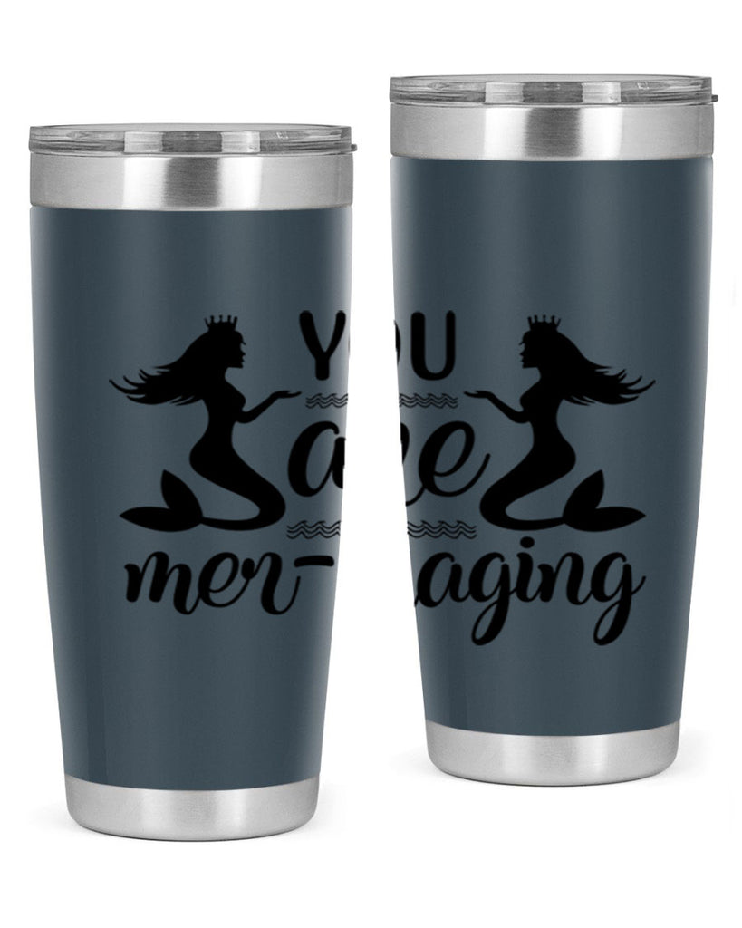 You are mermaging design 686#- mermaid- Tumbler