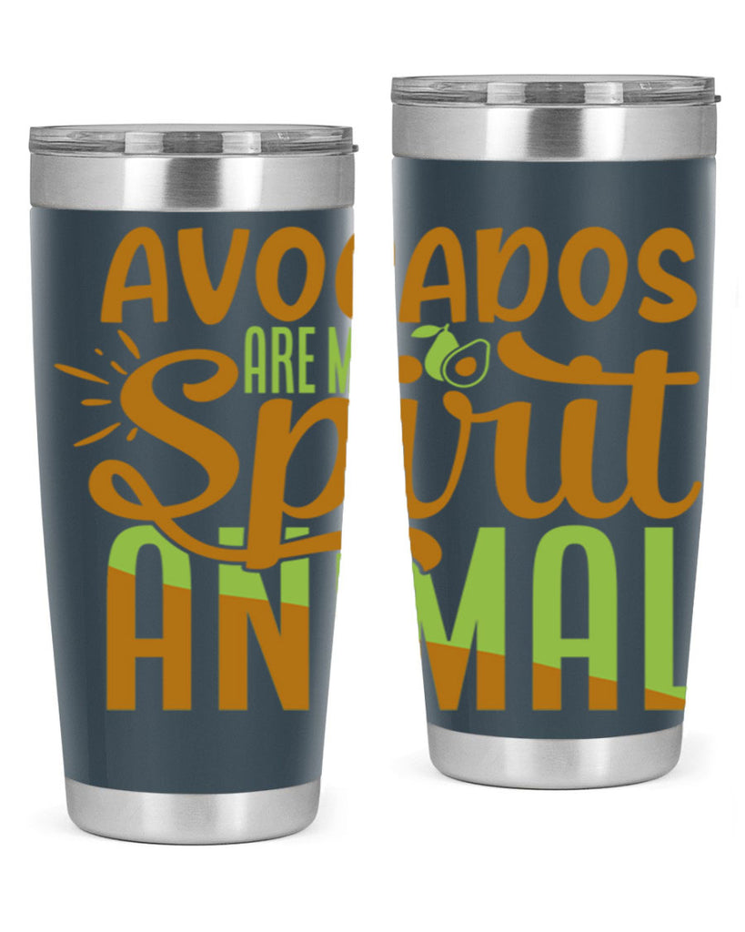 avocados are my spirit animal 9#- avocado- Tumbler