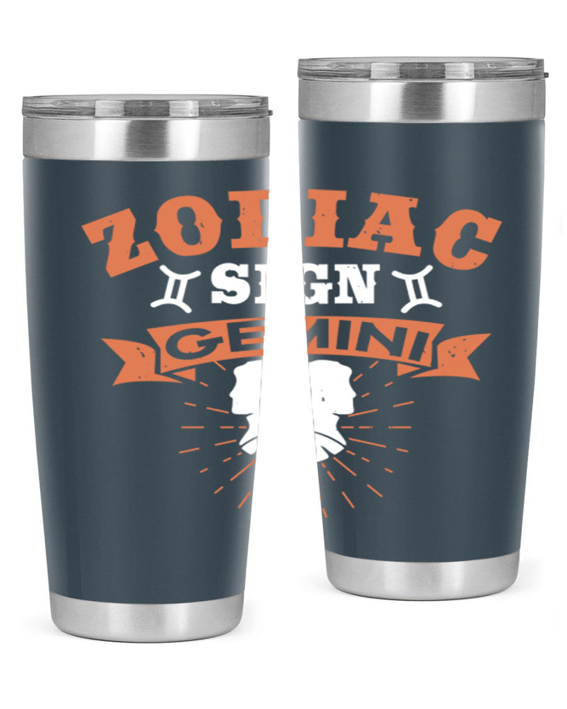 gemini 246#- zodiac- Tumbler