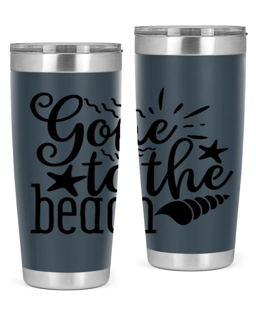 gone to the beach Style 100#- summer- Tumbler