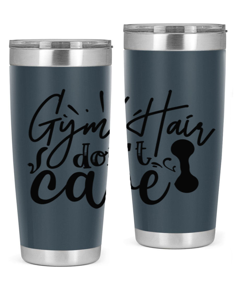 gym hair dont care 43#- gym- Tumbler