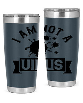 i am not a virus Style 35#- corona virus- Tumbler