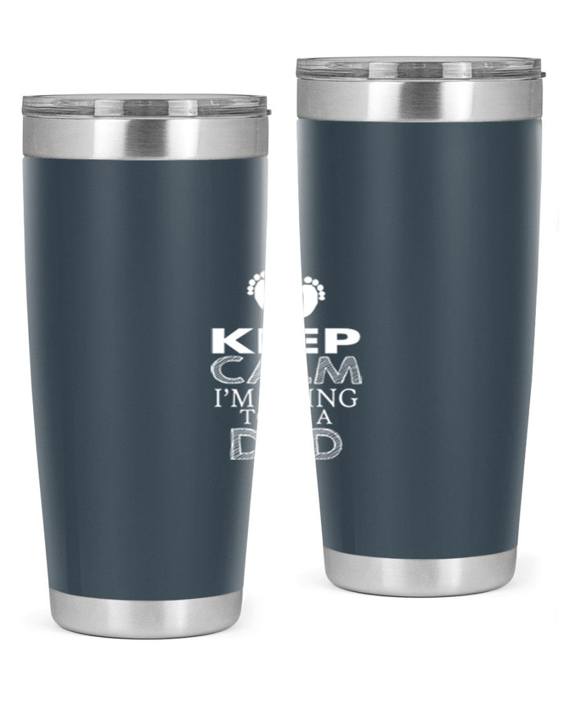 keep clam i am going to be a dad 2#- dad- Tumbler