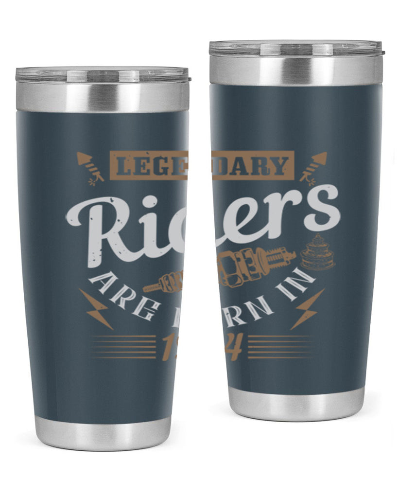 legendary riders are born in Style 60#- birthday- tumbler