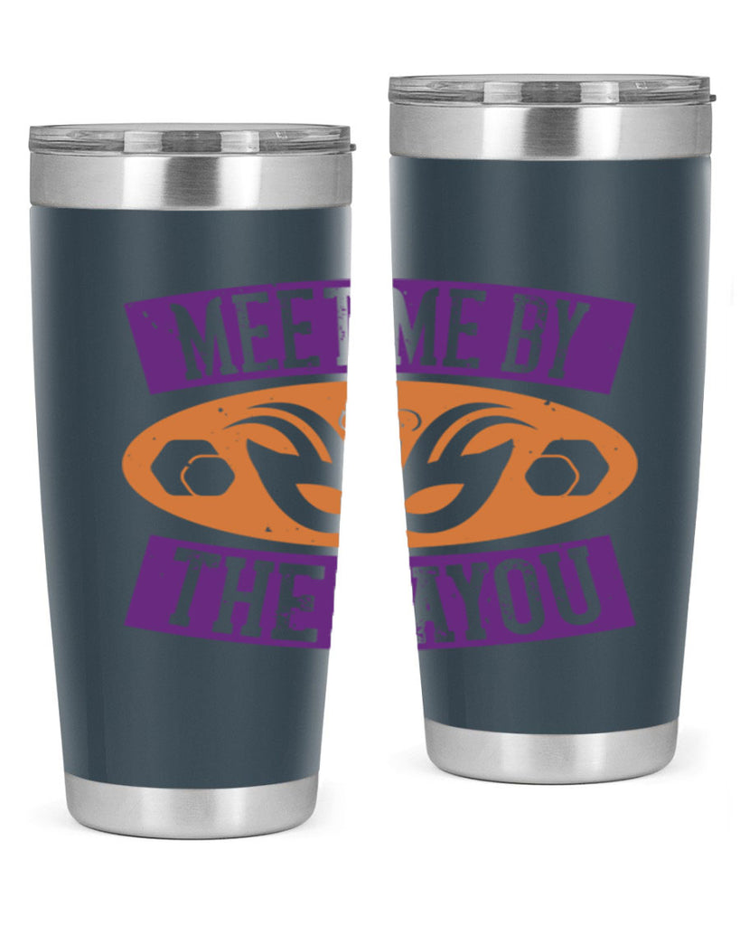 meet me by the bayou 45#- mardi gras- Tumbler