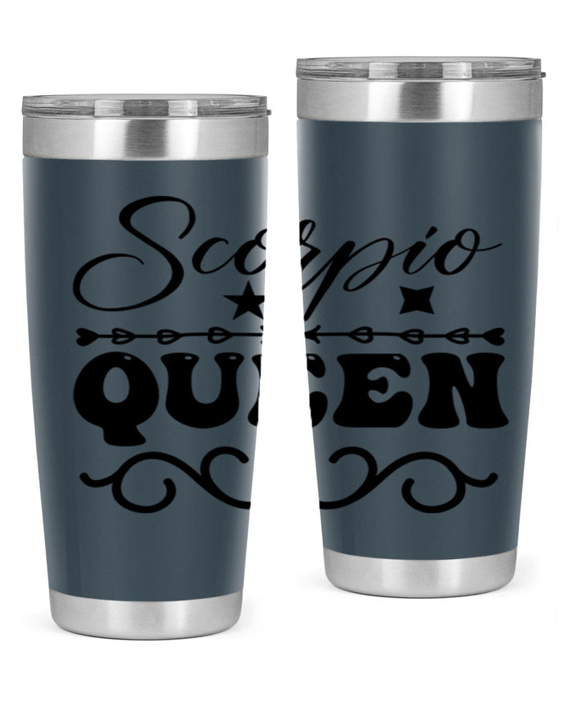 scorpio queen 447#- zodiac- Tumbler