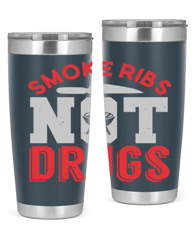 smok ribs not drugs 13#- bbq- Tumbler