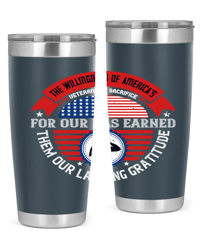the willingness of americas 88#- Veterns Day- Tumbler