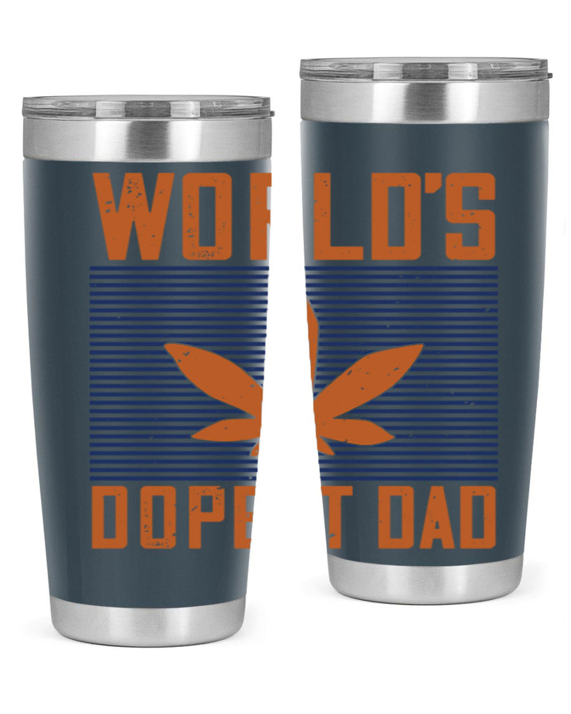 worlds dopest dad 148#- fathers day- Tumbler