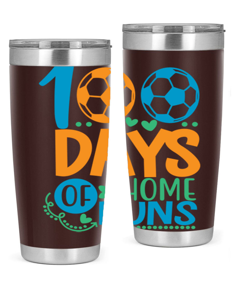 100 days of home runs 19#- 100 days of school- Tumbler