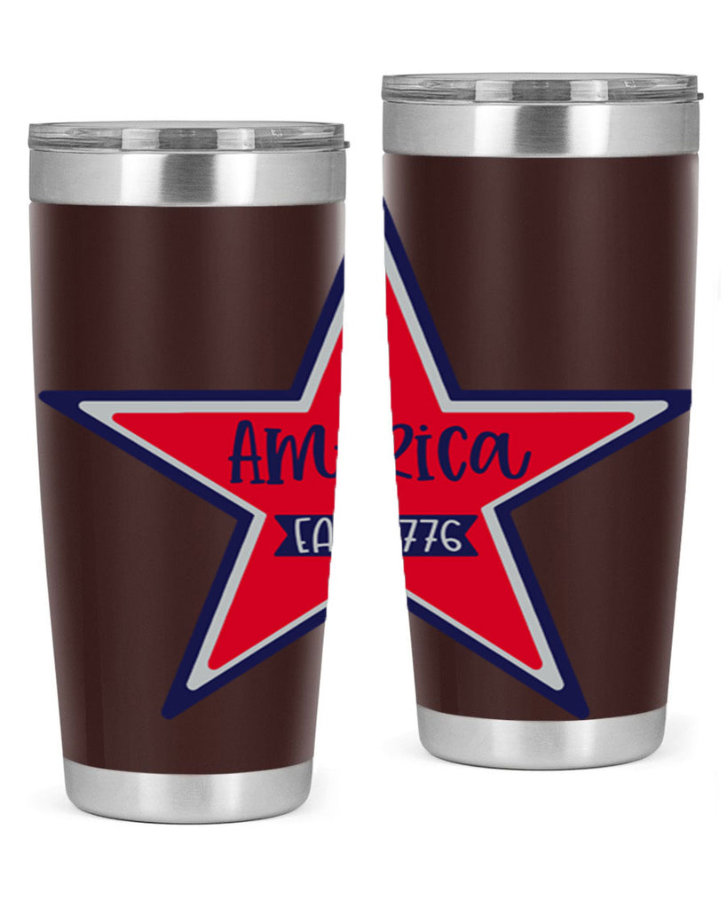 America East Style 144#- Fourt Of July- Tumbler