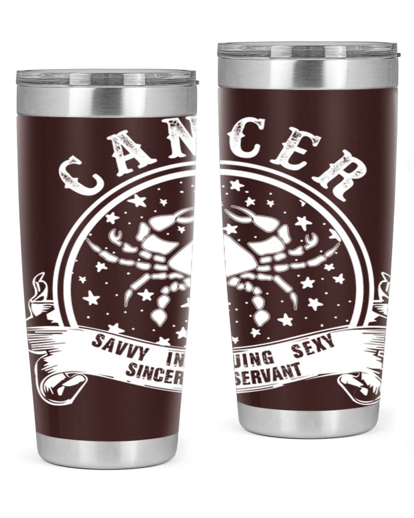 Cancer 14#- zodiac- Tumbler