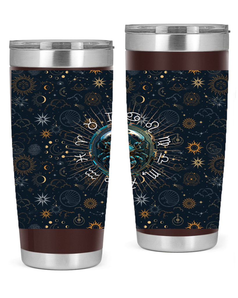 Cancer Straight 146#- zodiac- Tumbler