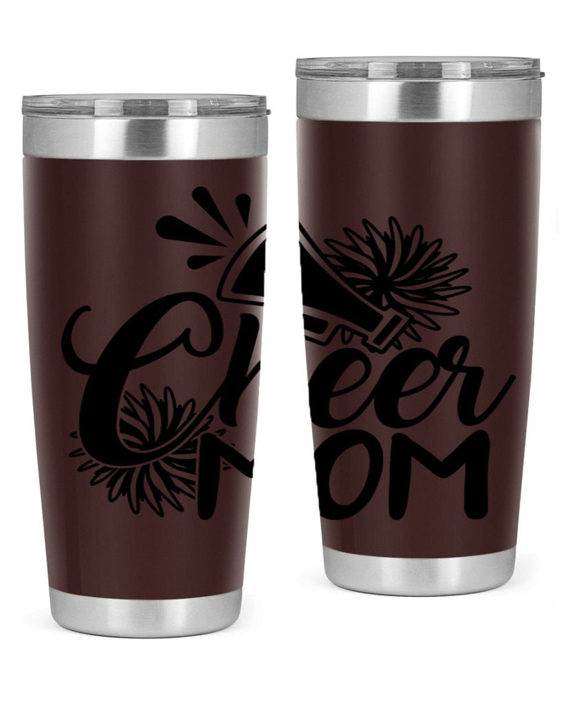 Cheer mom 1385#- cheer- Tumbler
