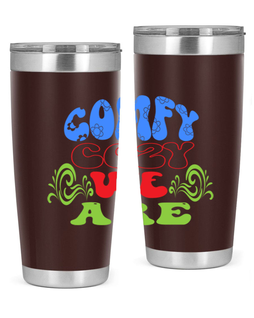 Comfy cozy we are 58#- winter- Tumbler
