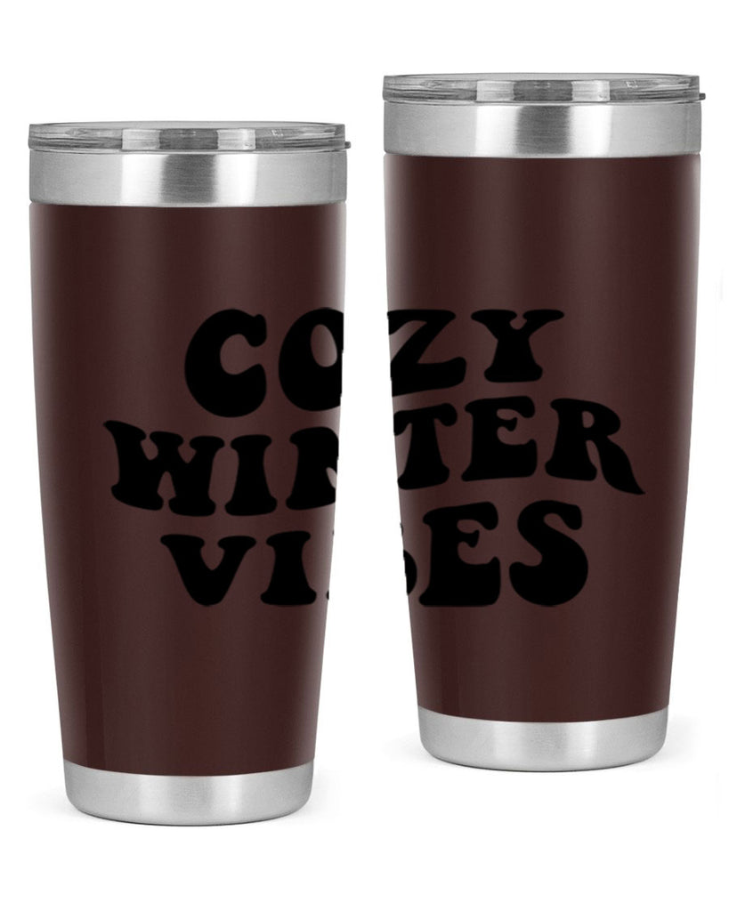 Cozy Winter Vibes 64#- winter- Tumbler