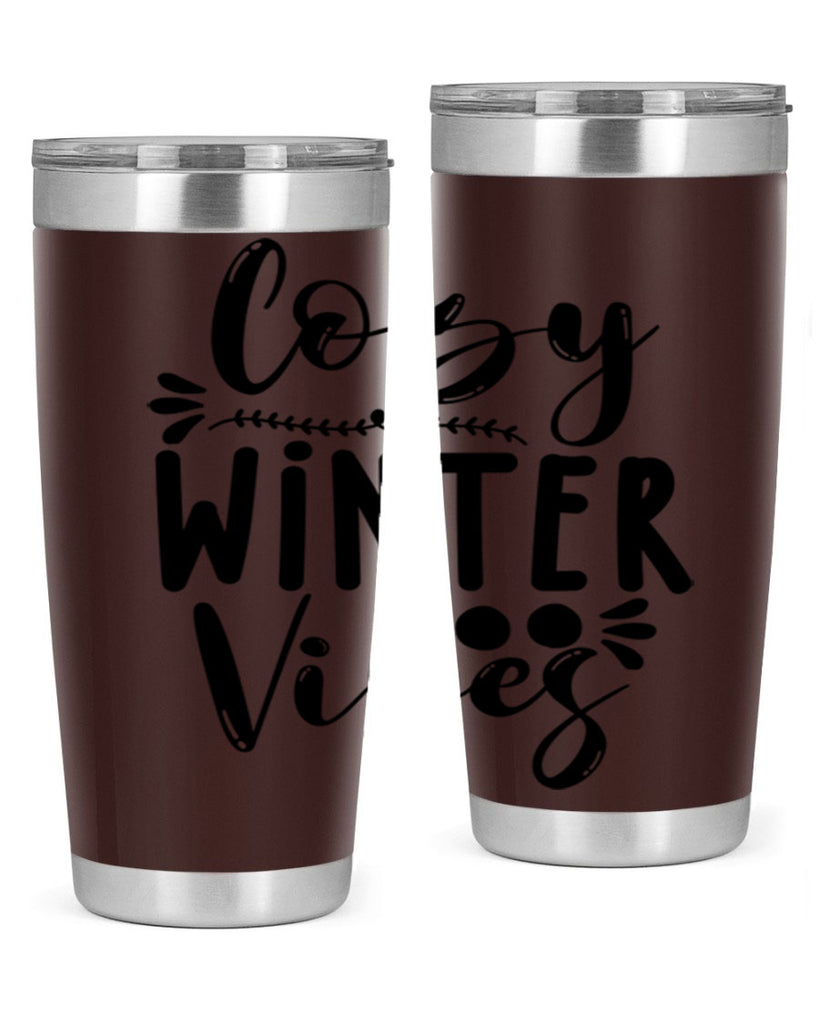 Cozy Winter Vibes 71#- winter- Tumbler