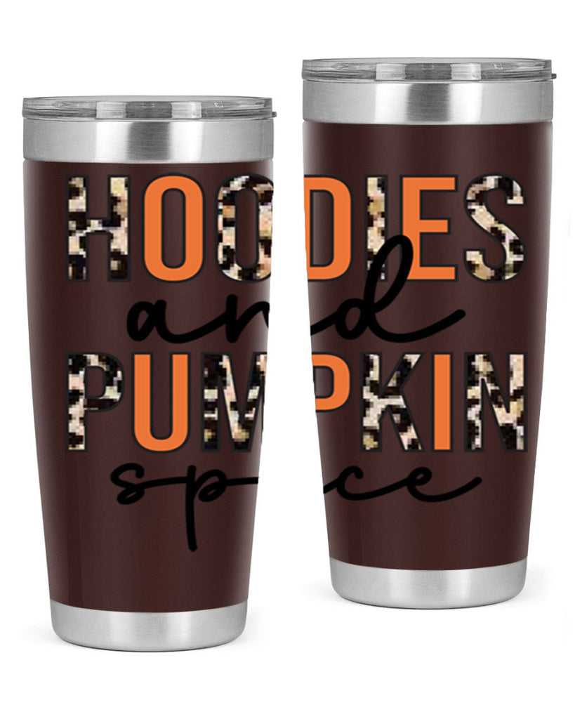 Hoodies and pumpkin spice 317#- fall- Tumbler