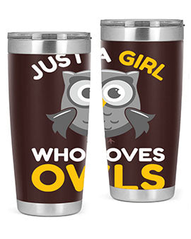 Just a Boy Who Loves A TurtleRabbit 11#- owl- Tumblers