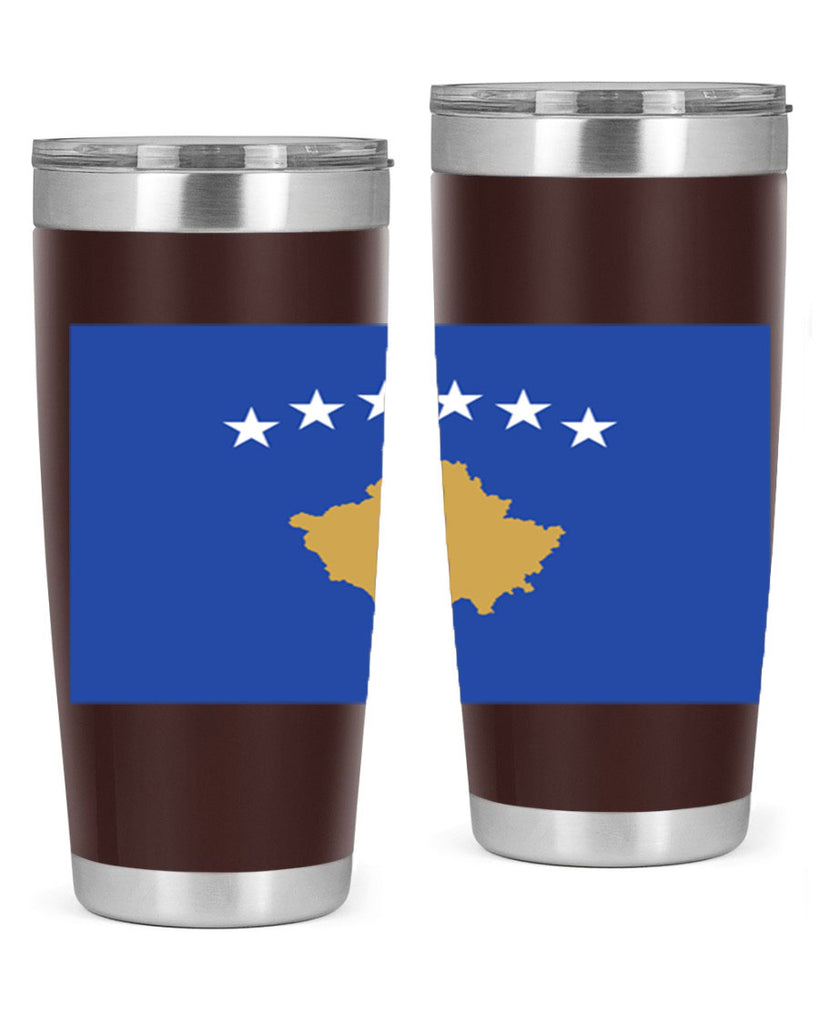 Kosovo 108#- world flags- Tumbler