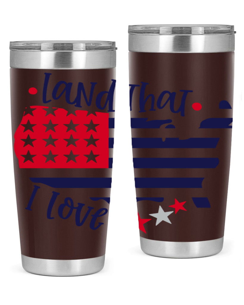 Land That I Love Style 158#- Fourt Of July- Tumbler